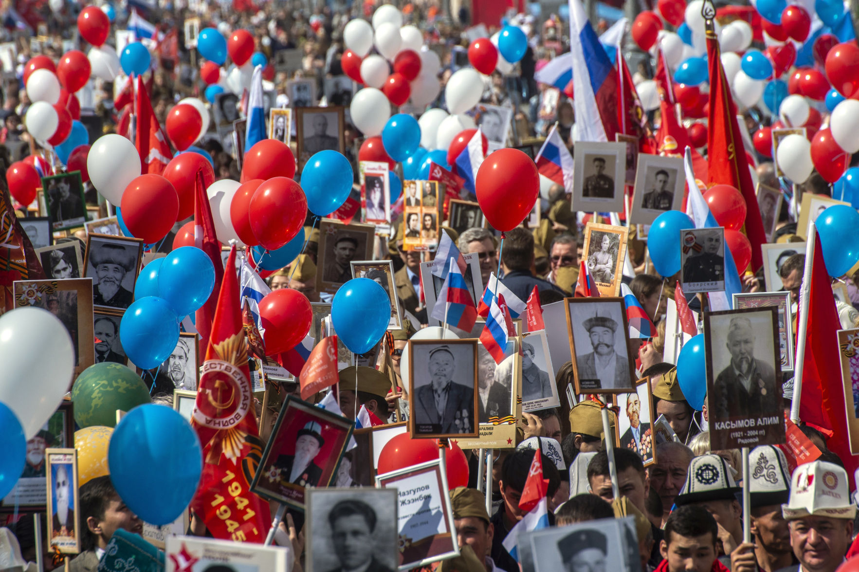 APTOPIX Russia Victory Day